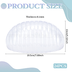 Soporte para gorra de béisbol de medio sombrero de pvc&nbsp;AJEW-WH0314-431