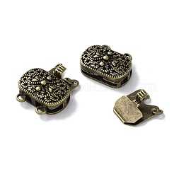 Застежки латунные коробки KK-F867-38AB