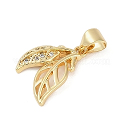 Стойки обшивки латунь микро проложить Циркон подвеску&nbsp;KK-H509-15G