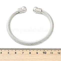 Bracciali con coppia in acciaio inossidabile 304&nbsp;BJEW-G584-05