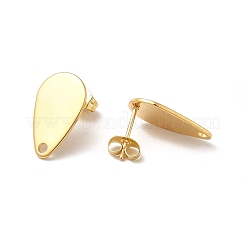 201 фурнитура для сережек-гвоздиков из нержавеющей стали STAS-D244-27G