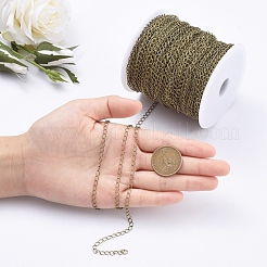 Латунные витой цепочки CHC-Q001-5x4mm-AB