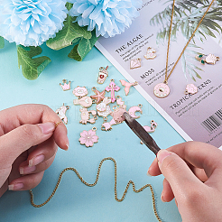 30шт 30 стильные подвески и подвески из эмали из сплава ENAM-CJ0001-116