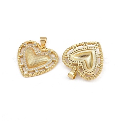 Латунные микро проложить кубического циркония подвески ZIRC-I367-07G-07