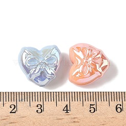 Непрозрачные акриловые бусины с УФ-покрытием OACR-H053-08