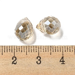 Гальванические стеклянные бусины EGLA-A041-02-PL01