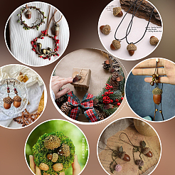 12 шт. 3 подвески в виде желудей FIND-GA0005-48