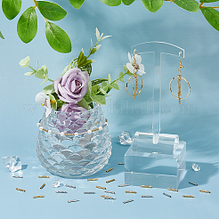 120шт 2 цвета латунные бусины трубки KK-HY0001-92