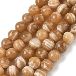 Cuentas de calcita naturales hebras&nbsp;LS-GG-CBA23C7-A01-6mm