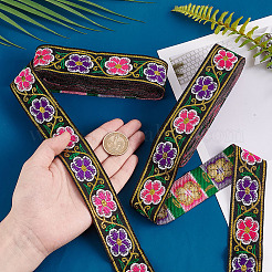 Ленты из полиэстера в этническом стиле&nbsp;OCOR-WH0092-29G