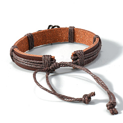 Регулируемые браслеты из искусственной кожи PW-WG4162A-01