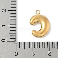 Pendentifs initiaux en acier inoxydable 304&nbsp;STAS-S186-12C-G