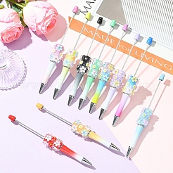 10 шт. 10-х цветные пластиковые ручки-бусины&nbsp;FIND-YW0008-56