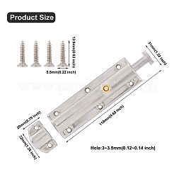 Комплект пружинных замков из нержавеющей стали 304 SW-TAC0001-22B-P