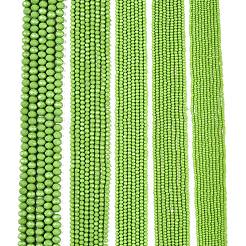 Opake einfarbige Nachahmung Jade Glasperlen Stränge&nbsp;LS-EGLA-A044-P8mm-D30