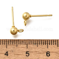 201 elementi per orecchini a bottone in acciaio inossidabile&nbsp;STAS-R156-01G-05