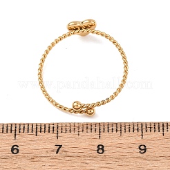 Открытые кольца манжеты из нержавеющей стали 304&nbsp;RJEW-P183-03G