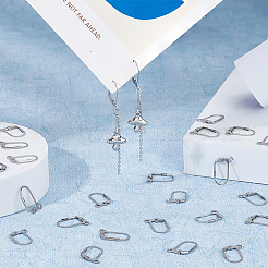 100 шт. фурнитура для сережек из нержавеющей стали 304&nbsp;STAS-DC0015-93