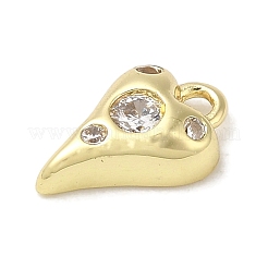 Латунные микро проложить кубического циркония подвески KK-K371-21G