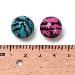 Непрозрачные акриловые бусины&nbsp;MACR-F084-04