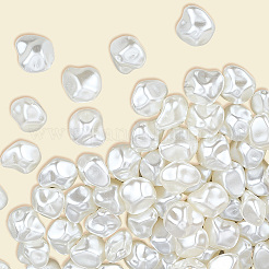 100 шт. Абс пластик имитация жемчуга бусины OACR-LT0001-09