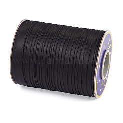 片面ポリエステルサテンリボン  ブラック  5/8インチ（14~15mm）  約80m /ロール&nbsp;OCOR-TAC0005-08A