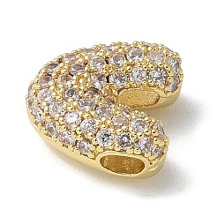 Латунные микро проложить кубического циркония бусы&nbsp;X-KK-P290-61G-V