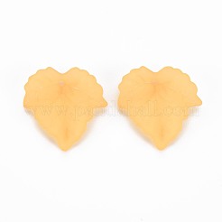 Осенняя тема прозрачные матовые акриловые подвески PAF002Y-9