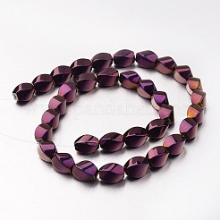 Electroplate non magnetici ematite sintetico fili di perline&nbsp;G-F300-11B-04