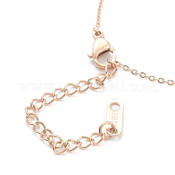 Colliers pendentifs en acier inoxydable 304&nbsp;NJEW-L458-082