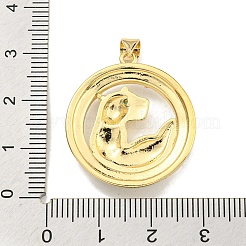 Латунные микро проложить кубического циркония подвески&nbsp;KK-K354-08F-G