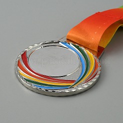 Medalla de aleación de esmalte&nbsp;AJEW-WH0248-315P