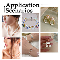 1 нить бусин из натурального культивированного пресноводного жемчуга PEAR-GO0001-26