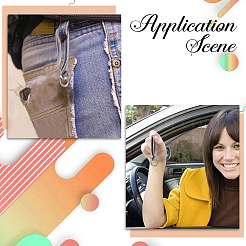 4 шт. 2-х цветные застежки-крючки из сплава в тибетском стиле&nbsp;FIND-CP0003-28B