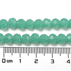 Подставки для стеклянных бусин с имитацией нефрита&nbsp;EGLA-A035-J6mm-D10