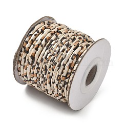 Круглые шнуры из искусственной кожи с леопардовым принтом&nbsp;LC-S020-01D