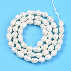 Нити из натурального культивированного пресноводного жемчуга PEAR-N012-04V