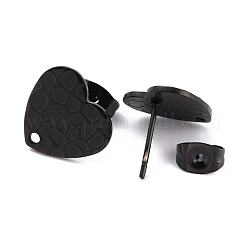 Accesorios para pendientes de acero inoxidable 304 con revestimiento iónico (IP)&nbsp;EJEW-O104-10EB