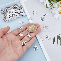 60шт 4 стиля подвески из нержавеющей стали STAS-GA0001-94