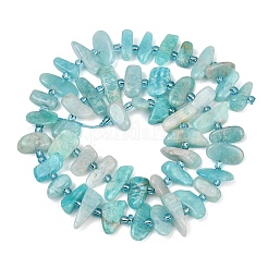 Природных амазонит бисер нитей&nbsp;G-K393-B02