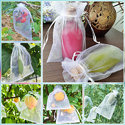 50 pz grandi sacchetti in organza per scarpe portatili&nbsp;OP-SP0001-03C-04