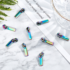 12 шт. прямоугольные сменные бегунки из цинкового сплава для застежки-молнии FIND-GF0001-51