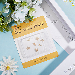 12 шт. 3 стиля стойки для гальванизации латунных бусин KK-BBC0014-35