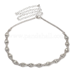 Ремни из сплава со стразами и кристаллами AJEW-U019-01P-02