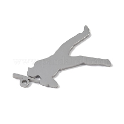 Подвески из нержавеющей стали 304&nbsp;STAS-B062-01B-P