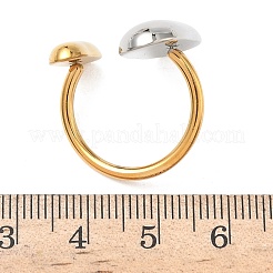 Кольца-манжеты из нержавеющей стали 304 для женщин&nbsp;RJEW-B158-02GP-01