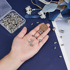 120шт. 10 стиля наборов бусин из сплава в тибетском стиле TIBEB-HY0001-10AS