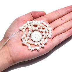 Нити из натурального культивированного пресноводного жемчуга PEAR-N014-05G