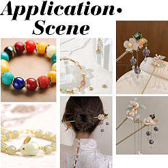 120шт 12 стиля латунные бусины&nbsp;KK-YW0003-19