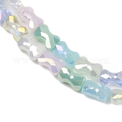Chapelets de perles en verre électroplaqué&nbsp;EGLA-G039-06A-01